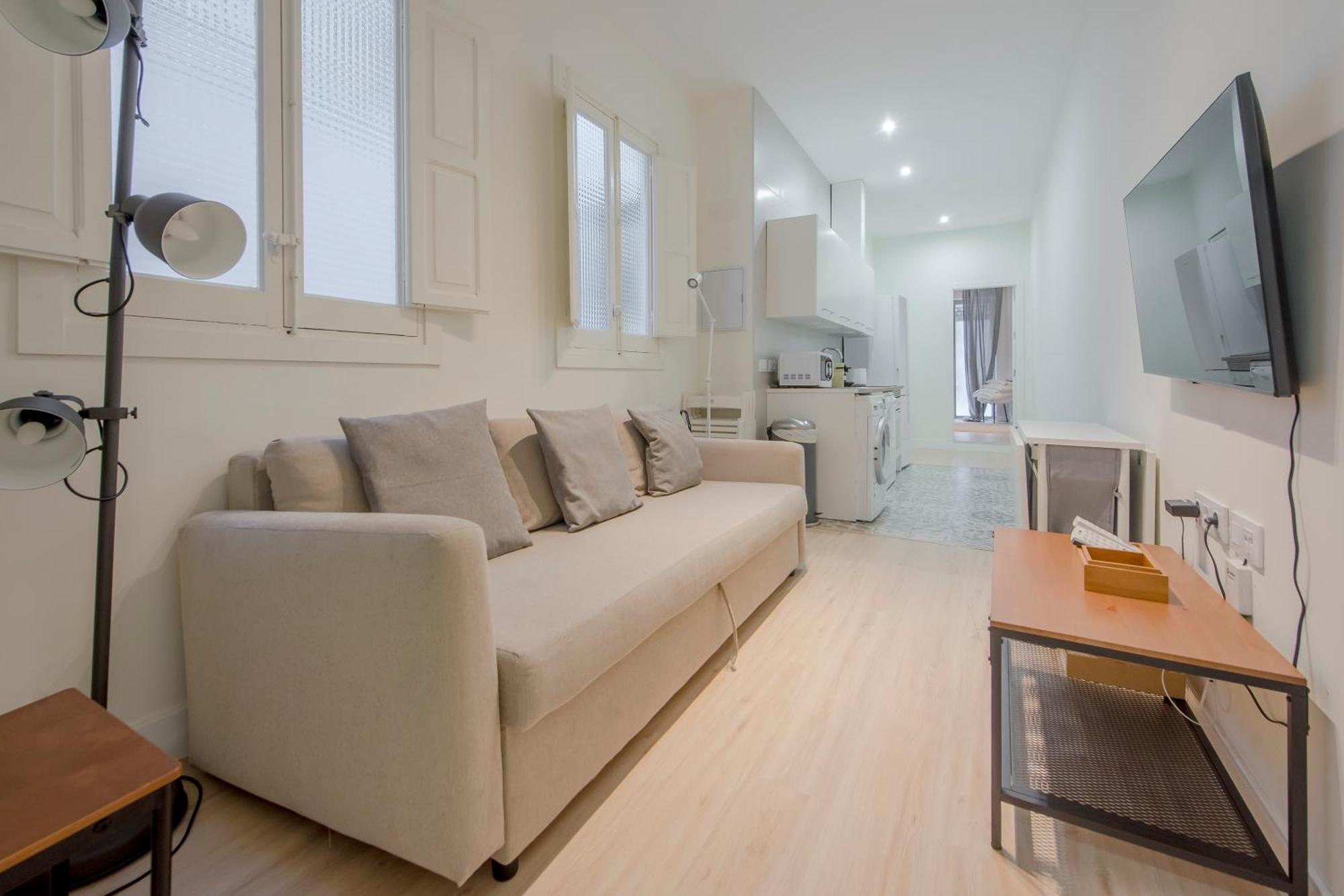 Apartamento Nuevo Apt Para 7 Pax En Malasana - Gran Via E1 Madrid Exterior foto