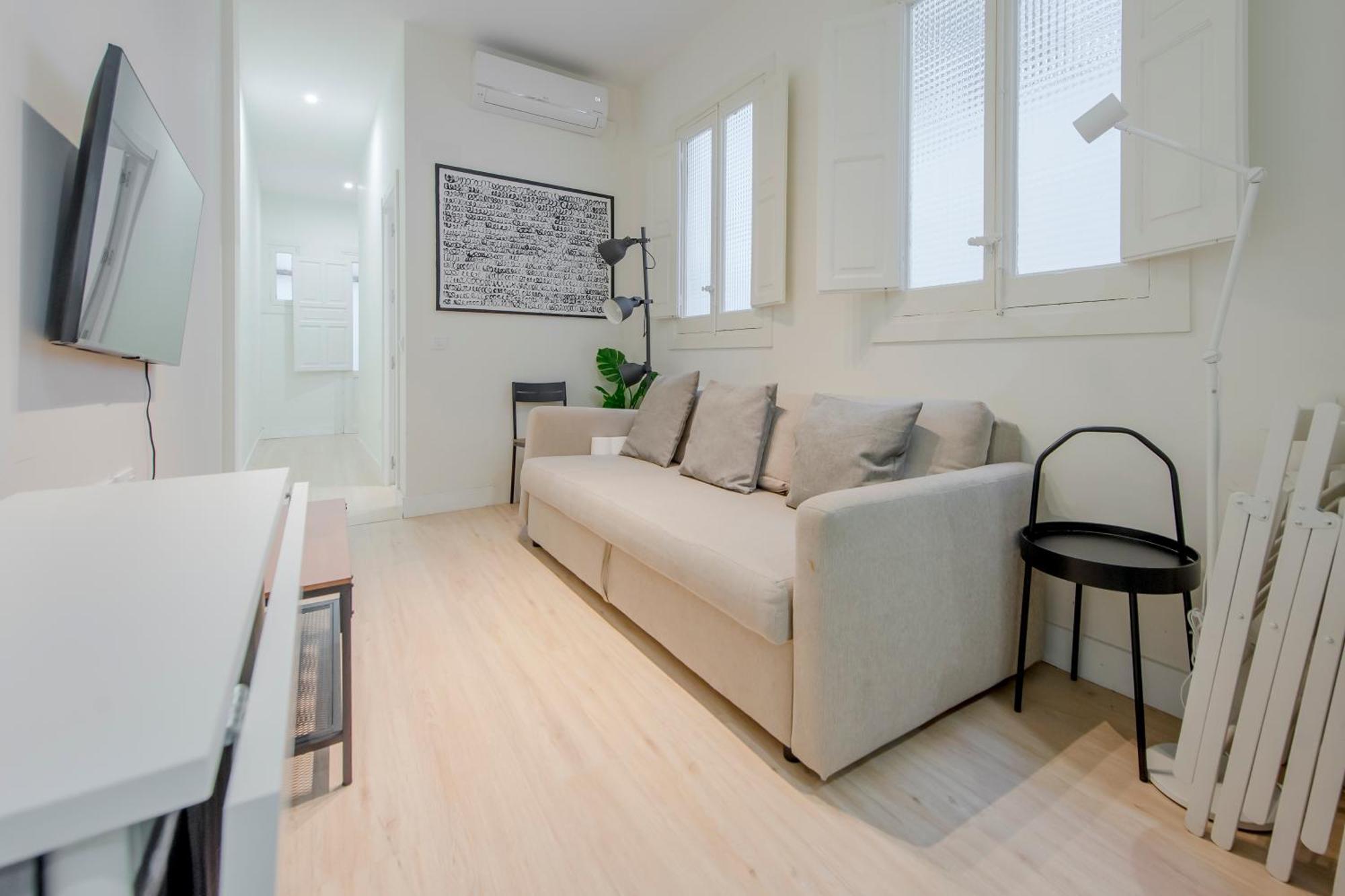 Apartamento Nuevo Apt Para 7 Pax En Malasana - Gran Via E1 Madrid Exterior foto