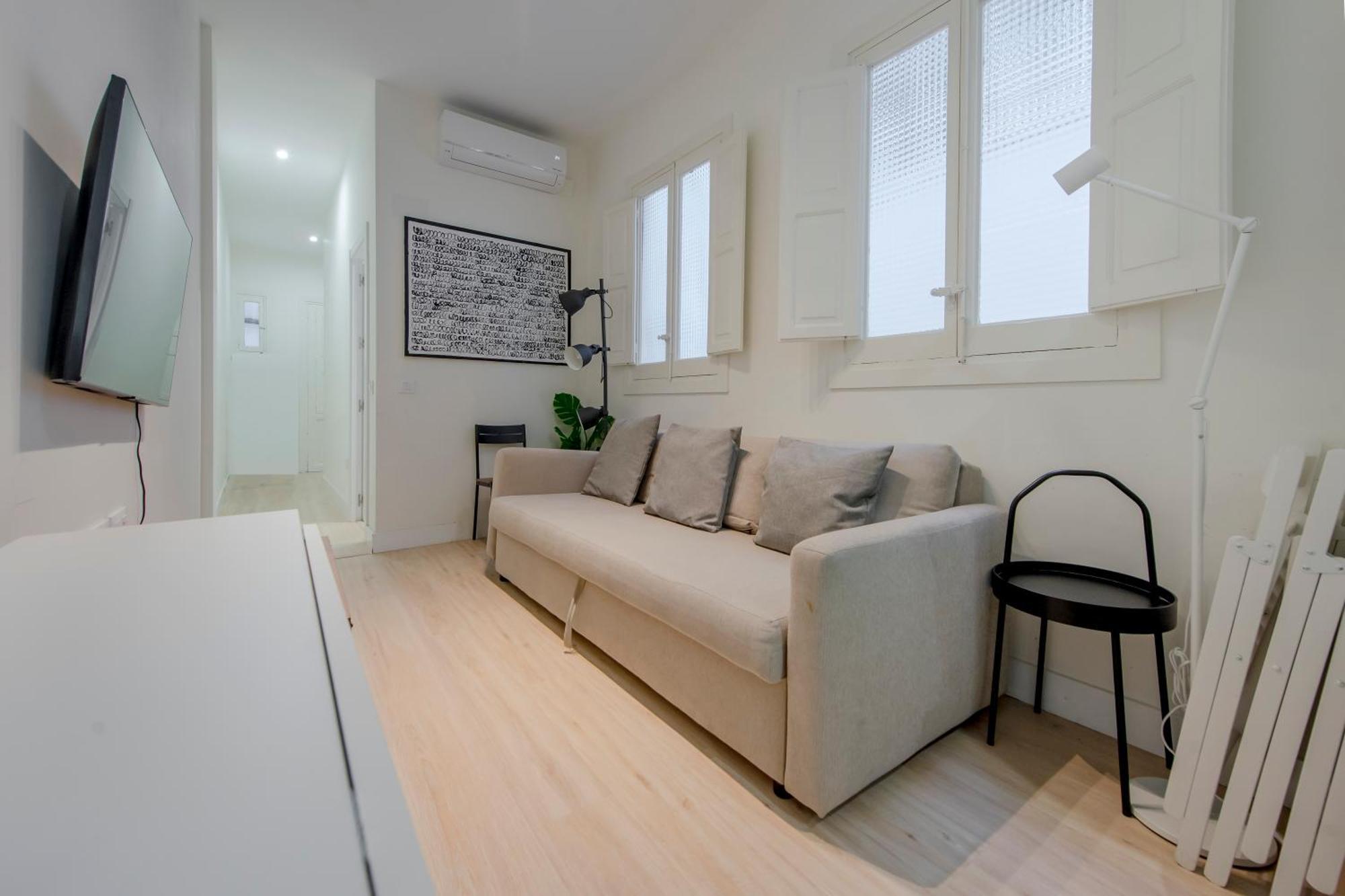 Apartamento Nuevo Apt Para 7 Pax En Malasana - Gran Via E1 Madrid Exterior foto