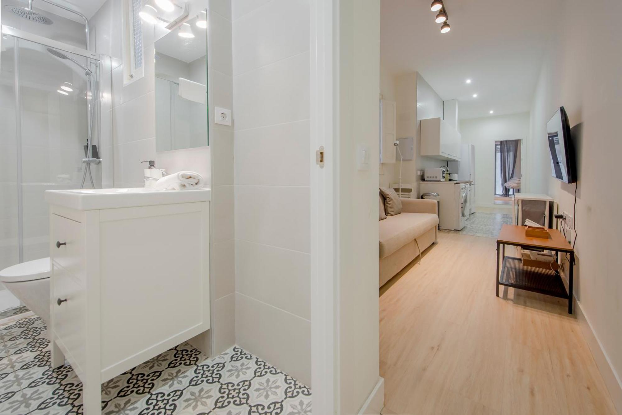 Apartamento Nuevo Apt Para 7 Pax En Malasana - Gran Via E1 Madrid Exterior foto